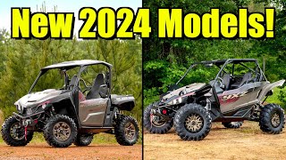 2024 Yamaha Off-Road Lineup Revealed: New Wolverine X2 1000, YXZ with Six-Speed Automatic & More! screenshot 2