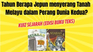 “Kuiz Sejarah Buku Teks Sekolah 🚨 Boleh Ke Anda Jawab Semua Soalan Ni?”