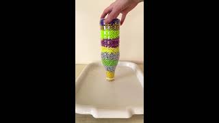 Oddly Satisfying video compilation with tower of beads, bells, marble run and other