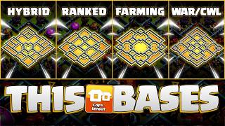 Town Hall 15 (TH15) Terkuat 2026 +COPYLINK | Hybrid, Ranked, Farming, dan War! Clash of Clans