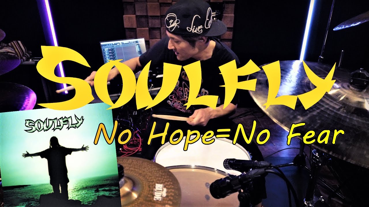 YouTubeでSOULFLY - no hope=no fear - Drum Coverを視聴 YouTubeでSOULFLY - no hope=no fear - Drum Coverを視聴
