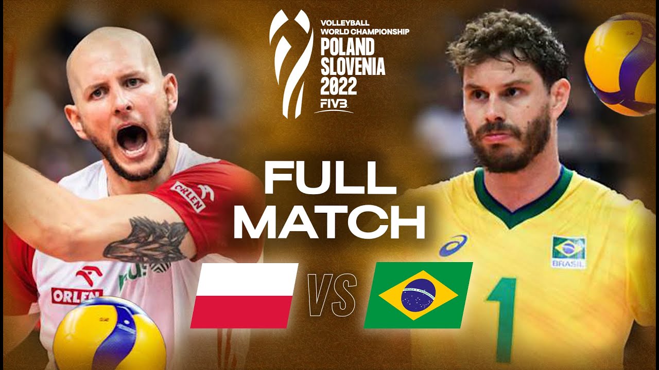 Poland 🇵🇱 vs. Brazil 🇧🇷 - Semi Final | Men's World Championships 2022 - Full Match | Volleyball