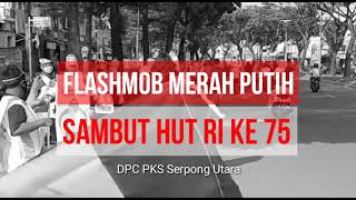 Flashmob Merah Putih Sambut HUT RI