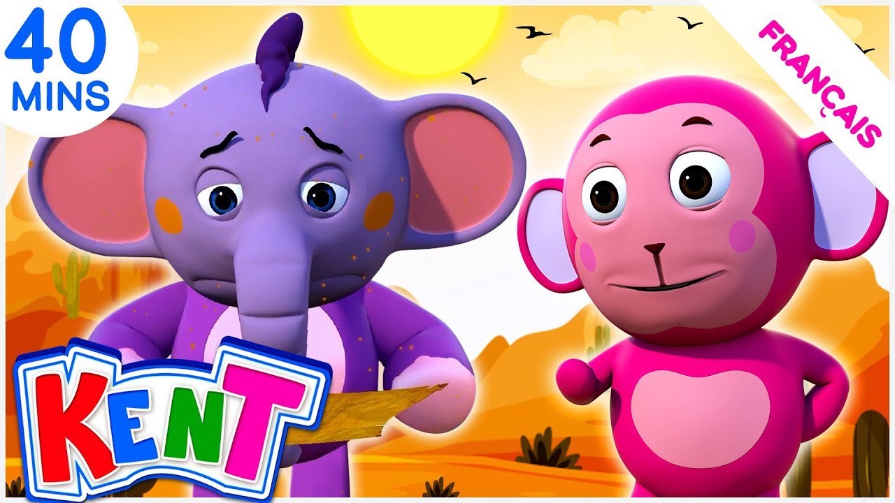 ⁣Kent the Elephant | Kent et Tim aventure | Chanson d'aventure | Bébé Kent