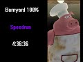 Barnyard 100% Speedrun (4:36:36)