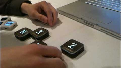 Demo by David Merrill of Sifteo