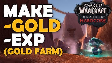 Do This Gold Farm While Leveling in Hardcore Classic WoW