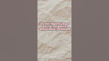 Paano Magdownload ng video sa Pinterest- Download Videos in pinterest Easy and Quick Tutorial