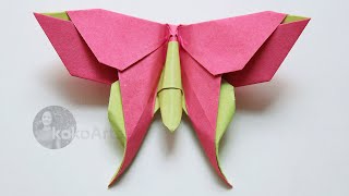 🦋 Origami Butterfly 🦋 - Alexander Swallowtail (Michael G. LaFosse)