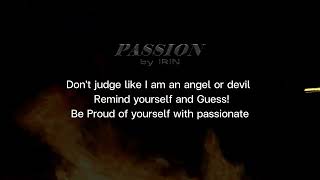 lyric เพลง Passion                                             {}