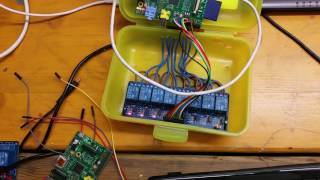 Raspberry Pi, Relais Board, Steuerung