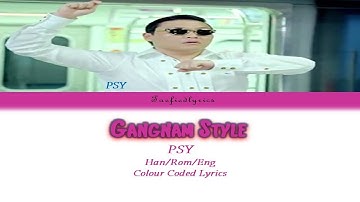 Thumbnail of PSY(싸이) - GANGNAM STYLE(강남스타일) Colour Coded Lyrics (Han/Rom/Eng) by Taefiedlyrics