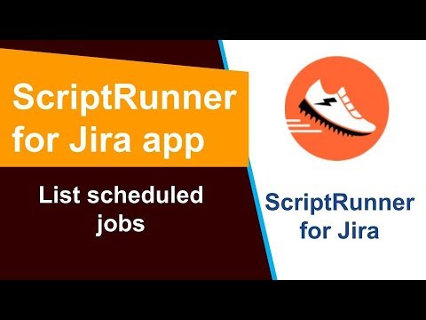 ScriptRunner - List scheduled jobs