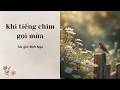 Khi tiếng chim gọi mùa | thơ