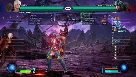 MARVEL VS. CAPCOM: INFINITE Dante Gun Loops Optimized