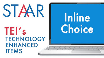 STAAR Redesign TEI - Inline Choice