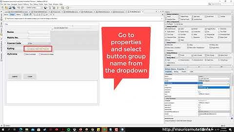 How To Select Only One Radio Button And Deselect The Others In Java Netbeans (Button Group)