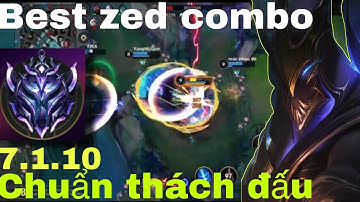 [LMHT:tốc chiến] besst zed combo rứt khoát chuẩn thách đấu