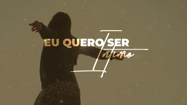 Eu Quero Ser Íntimo De Deus / Alex Soares / Lyric Video