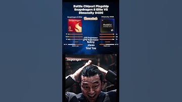 Snapdragon 8 Elite vs Dimensity 9400 – Ultimate Chipset War! ⚔️#Snapdragon8Elite #Dimensity9400