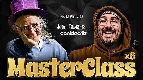 Masterclass - Dani da Ortiz et Juan Tamariz