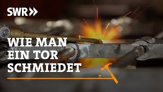 How hard it is to forge a gate | SWR Craftsmanship