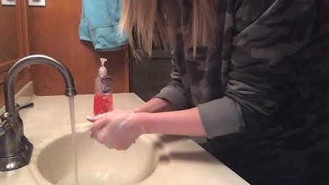 Video Modeling: Washing Hands