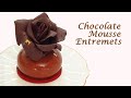 초코🍫 글라사주 무스케이크 만들기/초콜릿 꽃🌹 만들기/how to make chocolate mousse cake recipe/チョコムースケーキ