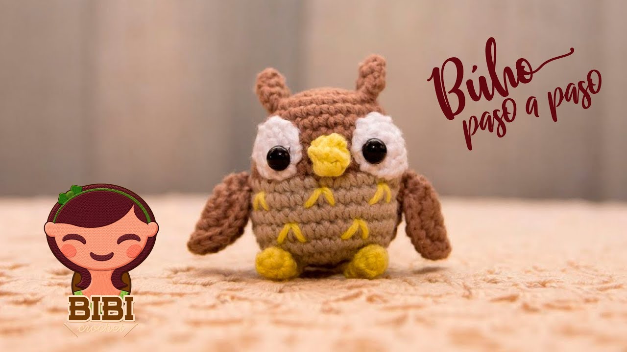Amigurumi | como hacer un buho en crochet | Bibi Crochet
