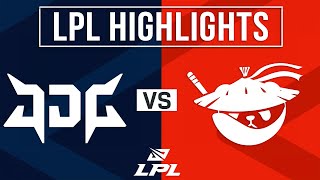 JDG vs AL Highlights ALL GAMES | LPL 2025 Split 3 | JD Gaming vs Anyone's Legend