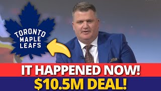 BREAKING NEWS! BIG DEAL HAPPENING NOW! IT CAUGHT EVERYONE BY SURPRISE! MAPLE LEAFS NEWS