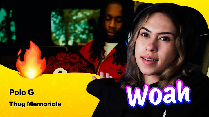 Reaction ▷  Polo G - Thug Memorials