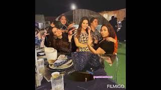 Aiman Khan & Minal Khan Beautiful Video.. Minal Khan Enjoy The Party Before Her Merriage