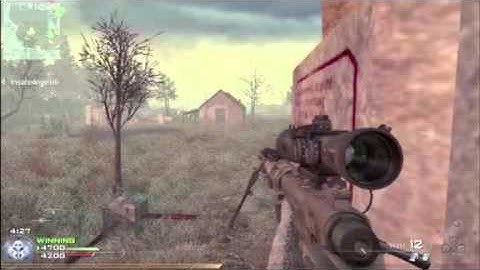 MODERN WARFARE 2 FIRST EVER!!! 6 KILLS 1 BULLET