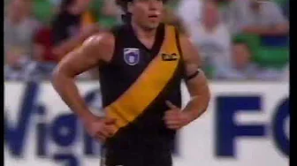 1997 Ansett Cup Richmond v North Melbourne news report.