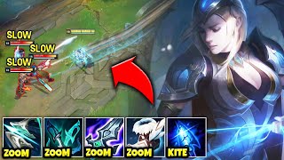 Ashe, but I move so fast I can kite the entire enemy team (SUPER KITE ASHE IS CRACKED)