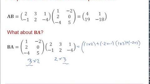OCR Pure Core: Matrices 1-3