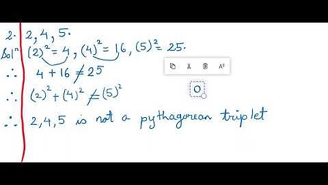 Class Vll-13. Pythagoras Theorem Practice Set-49-Q.1 Part 04