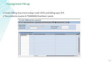 SAP SD Consignment Process