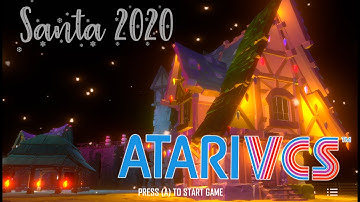 Santa 2020, new Xmas game for Atari VCS!