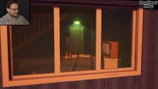 Смешные моменты из видео про игру Hello Neighbor