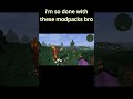 I Can't Stop Dying in Minecraft Modpacks....  #minecraft #minecraft100days #shorts #modpack