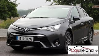 2015 Toyota Avensis review | CarsIreland.ie screenshot 1