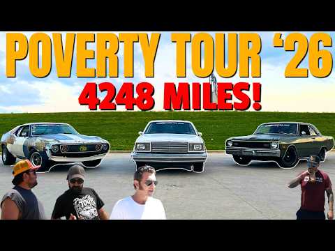 POVERTY TOUR '26 Will a TWIN TURBO Chevy Malibu SURVIVE 4000 Miles?!