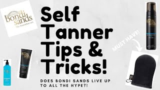 Tips & Tricks For Self Tanning | Bondi Sands Review!