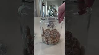 DIY Festive Gingerbread Jar with Lights | Holiday Decor Inspiration