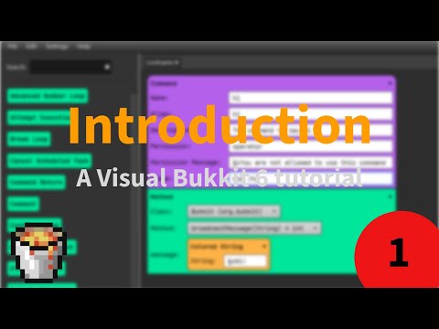 Introduction to the update! | Visual Bukkit 6 tutorial Ep.1