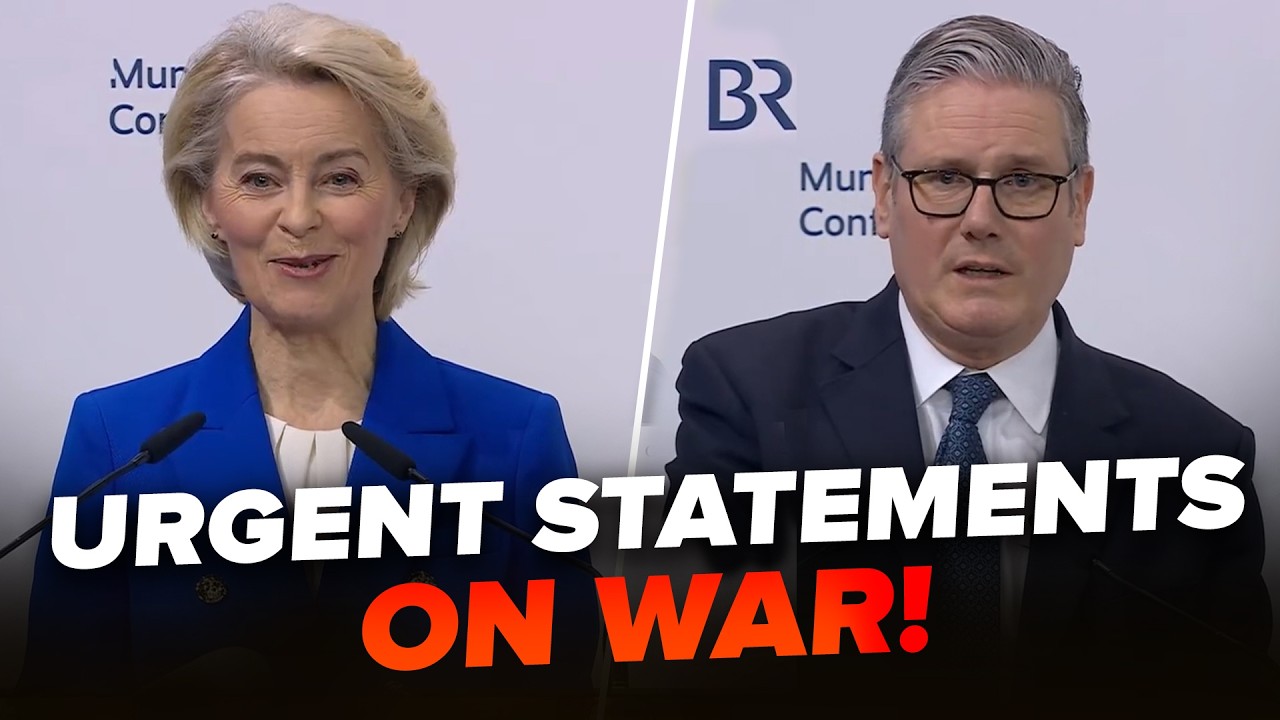 Ursula and Starmer stunned with statements from Munich! Just listen to what they said about Ukraine