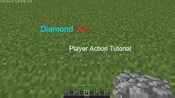Minecraft DiamondFire Tutorial Episode 2: Player Actions