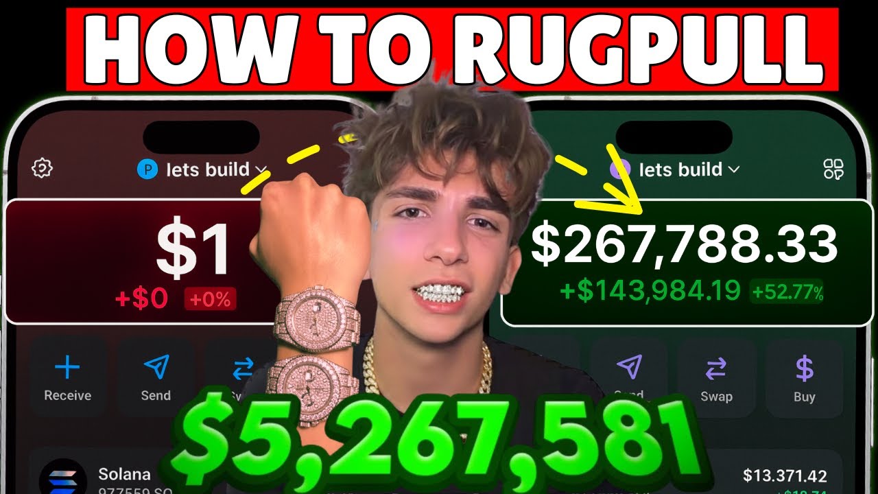 How To Rug Pull Meme Coins With No Money | Step By Step Beginners ...